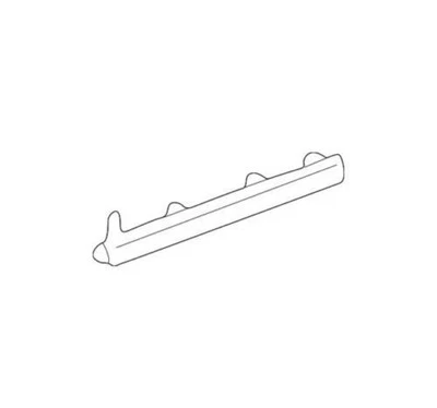 Genuine Volkswagen 2001-2005 Passat Rear Left Door Molding 3B0-898-573-GRU - Image 1 of 2