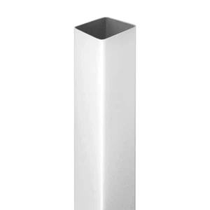 4 in. x 4 in. x 6 ft. White Vinyl Square Fence Post - Picture 1 of 7