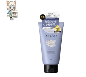 DROAS Clay Clear Face Wash 120 g limpiador de poros limpiador en espuma suave Japón - Imagen 1 de 4