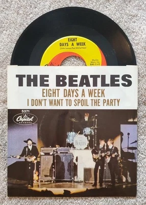 The Beatles US 45 Capitol 5371 EIGHT DAYS A WEEK / I DON'T WANT TO... W/PS EC! - Image 1 of 4