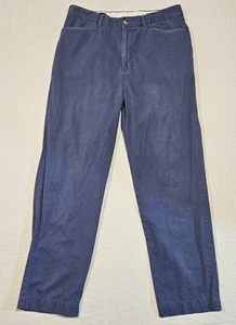 Polo Ralph Lauren Men's Classic Fit Blue Chino 100% Cotton Pants 33x30 33/30 - Picture 1 of 18
