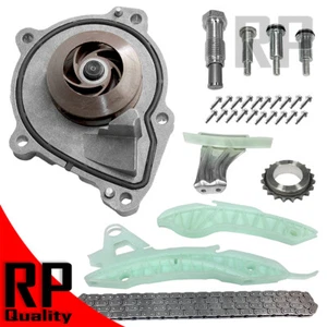 Water Pump With Gasket Timing Chain Kit For Citroen C3 DS3 C4 Picasso 1.4 1.6L - Picture 1 of 7