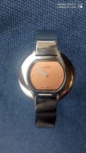 RELOJ RETRO DE LUJO SUIZO ACERO INOXIDABLE DAMAS CUARZO PULSERA "ALFEX" 5378 GEORG CIRUELA - Imagen 1 de 14