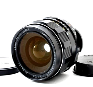 [MINT] Pentax Super Multi Coated Takumar SMC 28mm f3.5 Wide Angle M42 From JAPAN - Picture 1 of 13