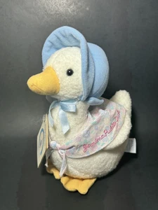 Vintage Eden 1996 Jemima Puddle Duck Plush 9”Beatrix Potter Peter Rabbit - Picture 1 of 19