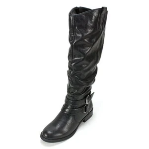 WOMEN'S WHITE MOUNTAIN *LIONESS* RIDING BOOTS COLOR~ BLACK SIZE 5.5 M - Picture 1 of 1