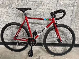 Leader Volare Fully built bike - Gloss red, Used condition, fixed gear, 54cm - Picture 1 of 9