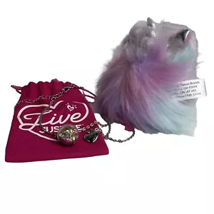Lote Justice Girls Pom Pom Unicornio Color Pastel Llavero y Globo Brillo Collar - Imagen 1 de 12
