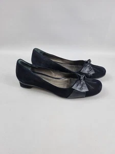 Van Dal schwarze elegante Wildlederschuhe mit niedrigem Absatz UK 6 D Büro Damen - Bild 1 von 11