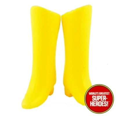 Mego Batgirl Yellow Boots Reproduction for 8” Action Figure WGSH Custom Parts - Image 1 of 3