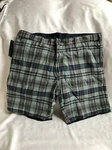 PANTALONES CORTOS POLO RALPH LAUREN REVERSIBLES India MADRAS CUADROS AZUL MARINO Talla 35 DELINGADOS NUEVOS CON ETIQUETAS - Imagen 1 de 6