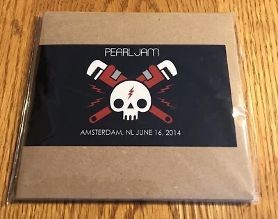 pearl jam official bootleg 💿 Amsterdam NL June 16th 2014 3CD - Imagem 1 de 2