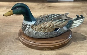 Mallard Drake sobre base de madera muy pesado - Imagen 1 de 6