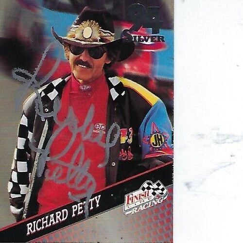 RICHARD PETTY SIGNED 1994 FINISH LINE SILVER RACING #64 - NASCAR - Image 1 of 1