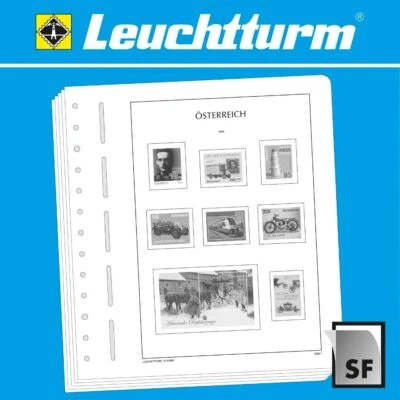 Leuchtturm Österreich Dispenser Marken 2018-2024 Vordrucke SF 363105 Neuware