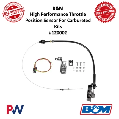 Sensores de posición de acelerador remoto de alto rendimiento B&M para kit carburado #120002 Foto 1 de 4
