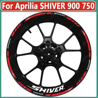 2025 NEW 17 inch wheel decals rim stickers stripes For Aprilia SHIVER 900 750 Foto 1 de 4