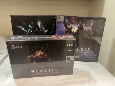 Nemesis Board Game + Void Seekers Expansion + Carnomorph Expansion - Image 1 of 4