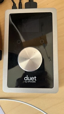 Apogee Duet for Mac/PC/iOS/WINDOWS USB+DC +Cable -M1 M2 + IPadPro Gen6 - Bild 1 von 4