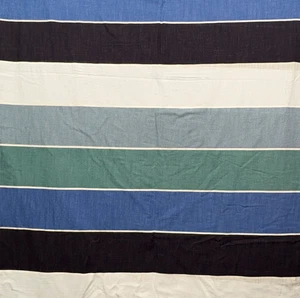 Kelly Slater for Pottery Barn Teen Cotton Duvet Cover F/Q Tide Stripe 90 X 88 - Picture 1 of 15