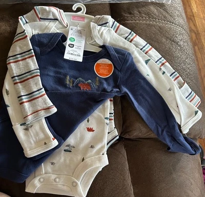 Carter's 3-Piece Set Size Newborn Baby - Image 1 of 2