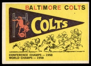 1959 TOPPS BALTIMORE COLTS #68 - Picture 1 of 2
