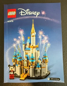 Lego Disney 40478 Mini Castillo Disney Folleto de instrucciones - Imagen 1 de 2