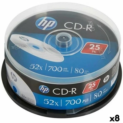 CD-R HP 700 MB 52x [8 Stück] - Bild 1 von 2