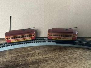 MODEL POWER #7505 BRILL TROLLEY W DUMMY N SCALE THIRD AVENUE RAILWAY #1651 - Picture 1 of 9