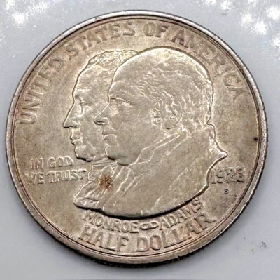1923-S Monroe Commemorative Half Dollar, Near Gem BU - Image 1 of 2