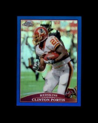 2009 Topps Chrome Blue Refractors #TC37 Clinton Portis (ref 163429) - Image 1 of 2