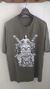Simms Ink Bay Area California T-Shirt Size 2XL Olive Color - Picture 1 of 5