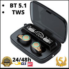Cuffie Auricolari Bluetooth 5.1 TWS Senza Fili Wireless Gaming Sport Chiamate