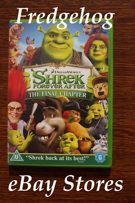 DREAMWORKS - SHREK FOREVER AFTER - DVD - PAL - WATCHED ONCE - Image 1 of 3