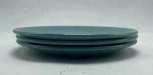 Lot Of 3 Russel Wright by Northern Residential Aqua 6” Melamine Bread Plates - Picture 1 of 3