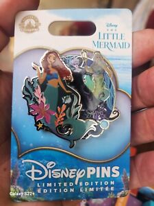 Disney Little Mermaid Live Action ariel and Ursula Pin Le