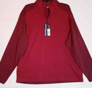 CHAQUETA DE RENDIMIENTO ROUNDTREE & YORKE Granate TALLA L TOTALMENTE NUEVA, Fue $59.50 - Imagen 1 de 2