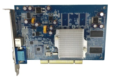 PCI Graphics Video Card 3DFR4000P GeForce MX4000 D128M FRAS2-409006 VGA S-Video - Image 1 of 4
