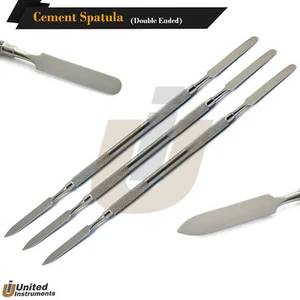3Pcs Dental Cement Spatula Double Ended Laboratory Mixing Scraper Crafting Tools - Picture 1 of 1