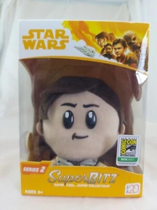 Star Wars 4" Super Bitz Plush - Han Solo - SDCC 2018 Exclusive - Picture 1 of 6