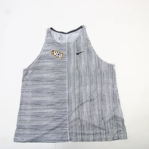 VCU Rams Nike Dri-Fit Sleeveless Shirt Women's White/Black New Cover