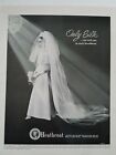 1967 robe de mariée femme heathcoat beaux voiles vintage annonce