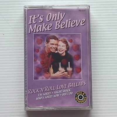 Its Only Make Believe Rock 'N' Roll Love Ballards Cassette Tape HM 5060 Rare - Image 1 of 4