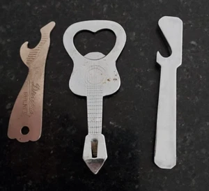 Vintage Bottle Openers x 3 - Picture 1 of 5