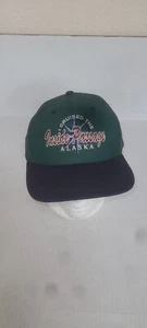 Inside Passage Alaska Hat Cap NOS Nwot Green & Blue By Artic Circle - Picture 1 of 6