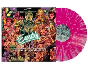 Erostika! Horror Sex And Violence PINK SPLATTER vinyl LP rockabilly rock and rol - Imagen 1 de 3