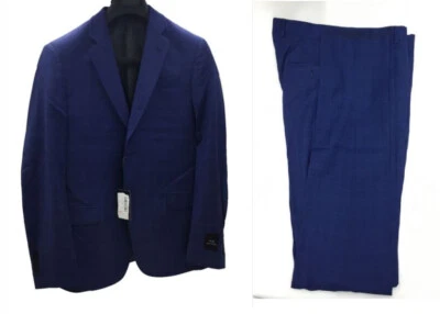 Armani Exchange Men'S  Slim-Fit Superfine Wool Suit, Blue ,USA38 REG  32W - Image 1 of 4