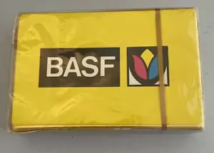 Vintage BASF Plastic Coated Sealed Deck of Playing Cards Made in USA RARE - Picture 1 of 9