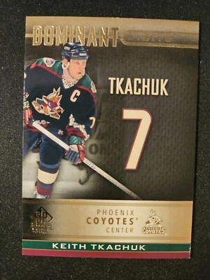20-21 SP Legends Keith Tkachuk Gold Dominant Digits 🪙🪙🪙 Exclusive #/13 - Image 1 of 2