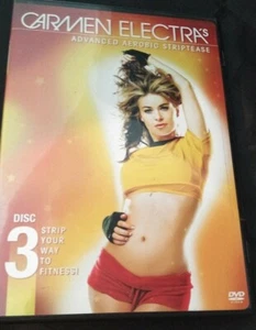 Carmen Electra Advanced Aerobic Striptease Workout DVD Dance Fitness Exercise #3 - Imagen 1 de 3